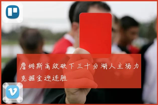 詹姆斯高效砍下三十分湖人主场力克掘金迎连胜