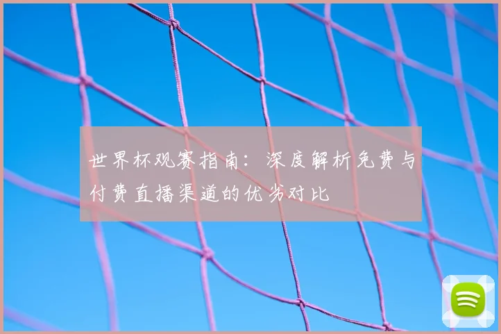 世界杯观赛指南：深度解析免费与付费直播渠道的优劣对比